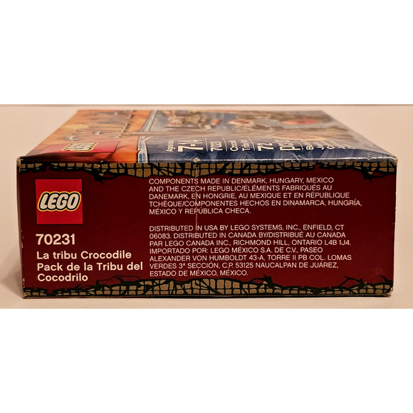 CROCODILE TRIBE PACK Lego LEGENDS OF CHIMA Set #70231 NEW Sealed RETIRED - Picture 7 of 15